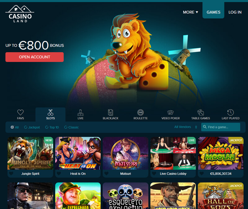 Casinoland screenshot