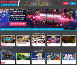 Free spins casino review
